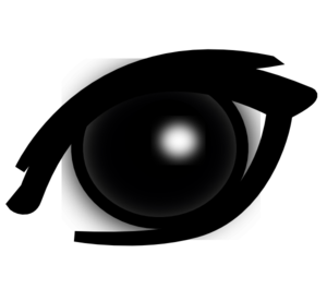 300x276 Eye Clip Art