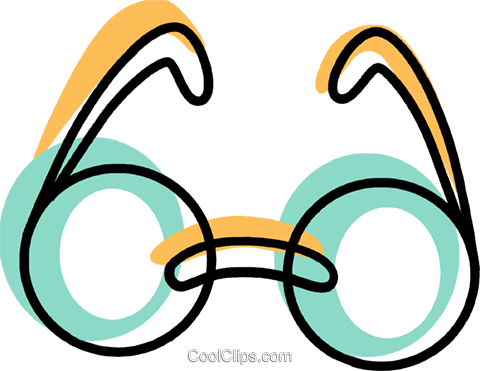 480x371 Glasses And Eyeglasses Royalty Free Vector Clip Art Illustration
