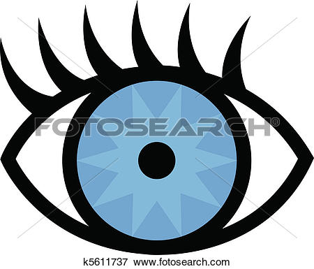 450x385 Eye Lashes Clipart