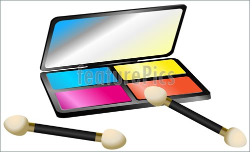 500x305 Illustration Of Eye Shadow Set