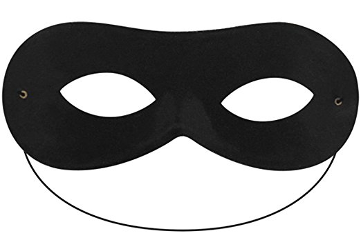 522x348 Ladies Mens Black Domino Shape Super Hero Batman Eye Mask