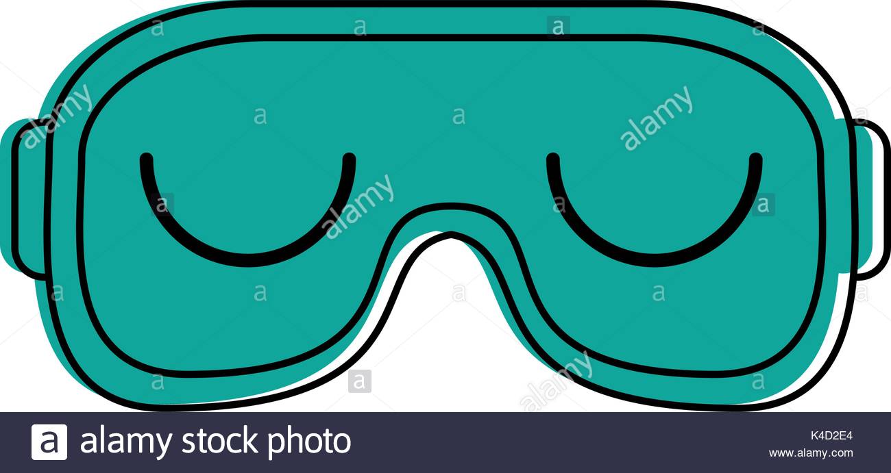 1300x691 Sleeping Mask Or Blindfold Closed Eyes Sleep Related Icon Image