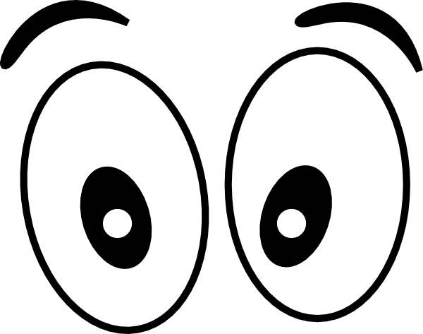 600x473 Eyeball Simple Eye Clipart Black And White Free