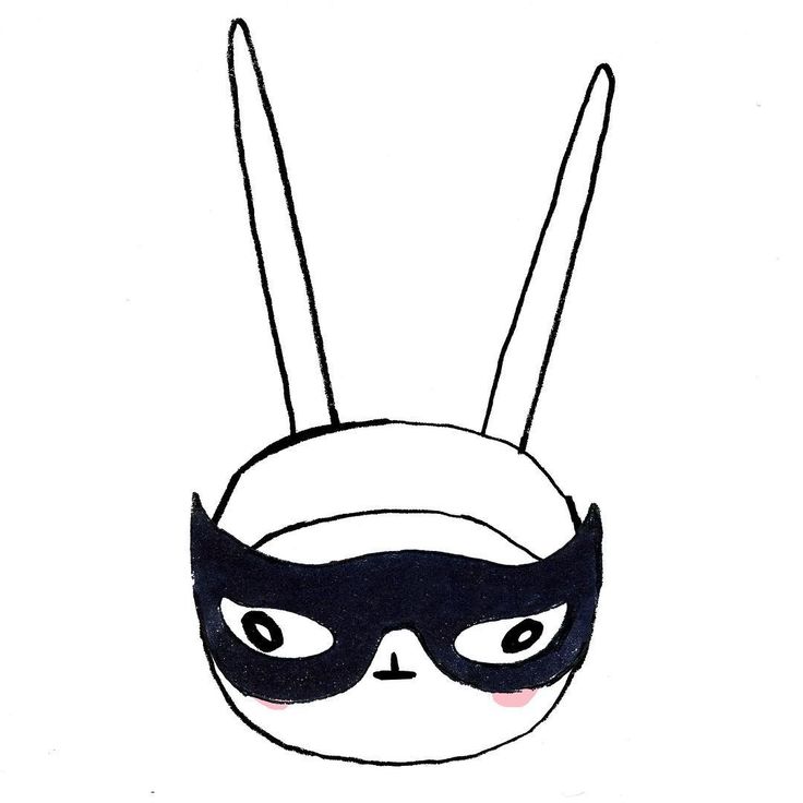 736x736 Bunny Eye Brow Clipart