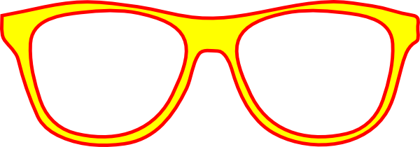 600x210 Eyeglasses Frames Clipart