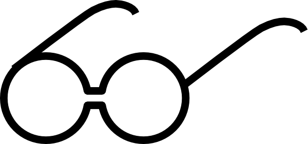 600x281 Glasses Vision Clip Art
