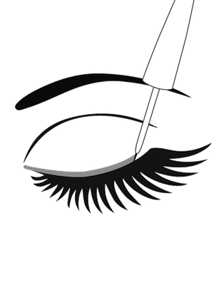 300x400 Eyelash Clipart Transparent