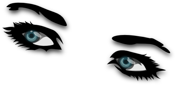 600x291 Eyes Clip Art
