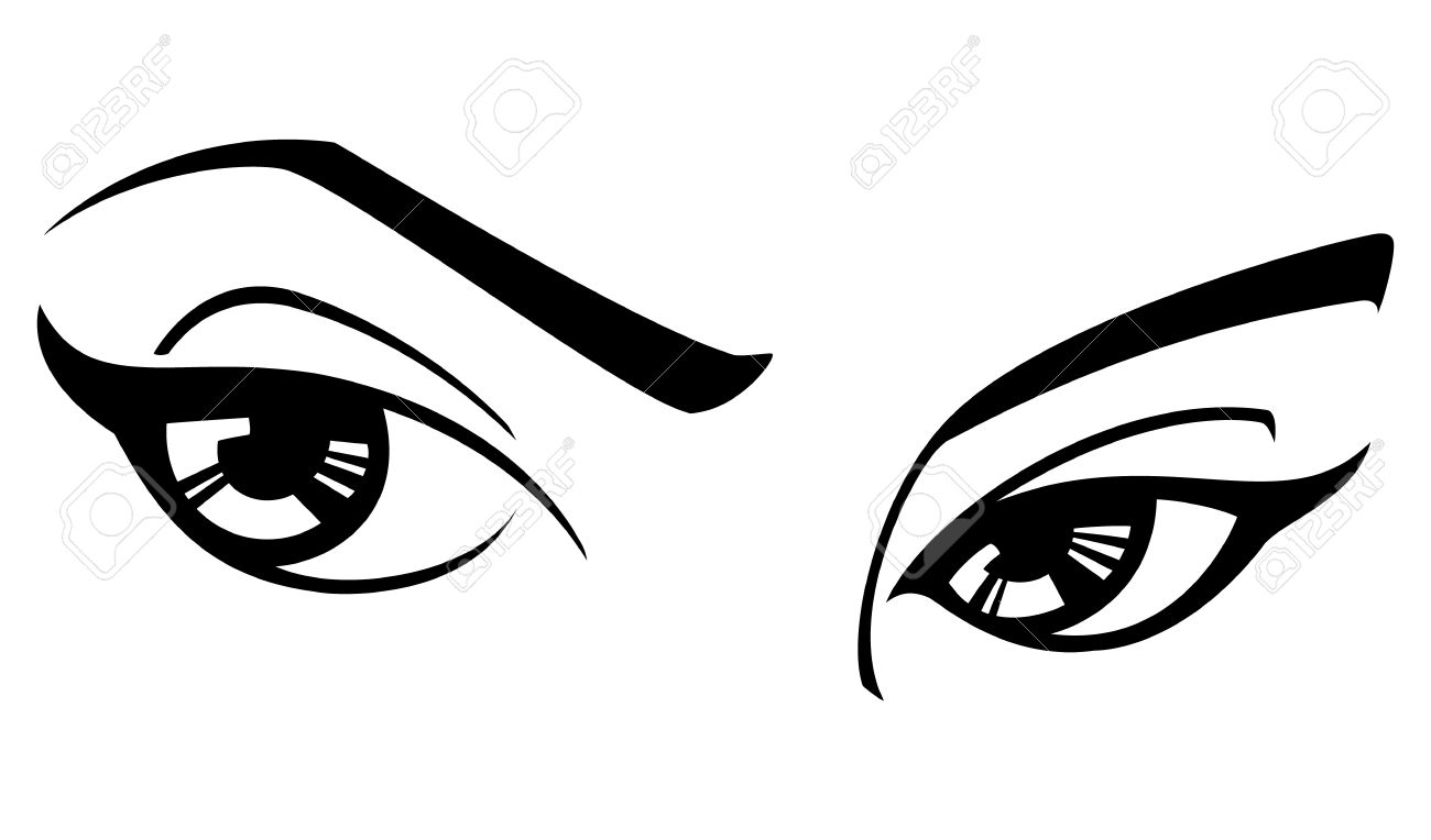 1300x764 Eyes With Eyelashes Clipart Black And White
