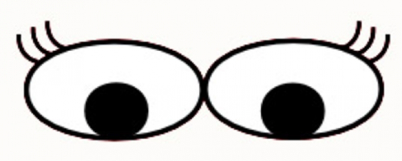 820x330 Eyes With Eyelashes Clipart Eyes With Eyelashes Clipart Eyes