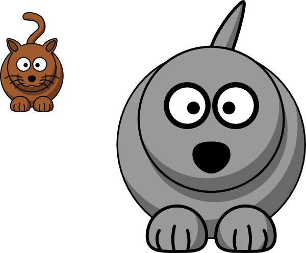 600x496 Wolf No Ears Clip Art