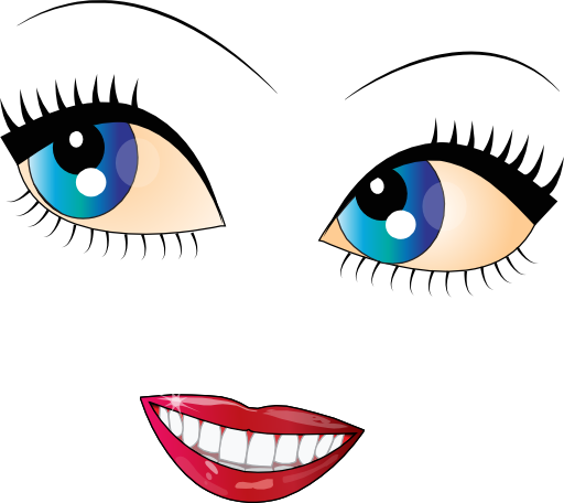 512x456 Eye Clipart Face