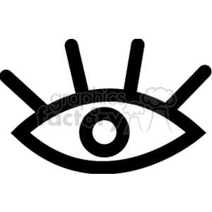 300x300 Clipart Of Eyes In Black And White 101 Clip Art