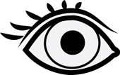 170x107 Pair Of Eyes Clipart Black And White Hd Wallpaper Gallery