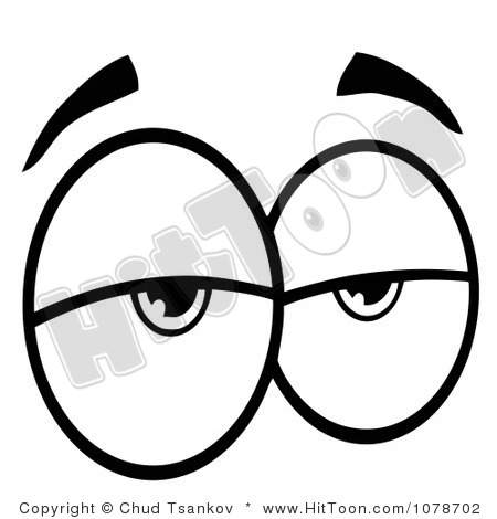 450x470 Black And White Clipart Eyes