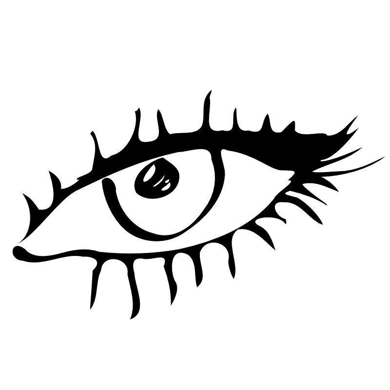 800x800 Black Eye Clip Art