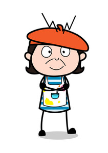 211x300 Eyes Cartoon Vector Illustration Royalty Free Stock Image