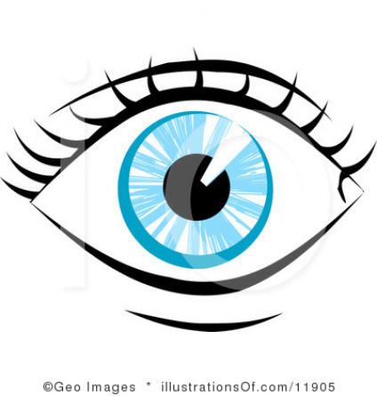 424x445 Eye Clipart Eye Vision