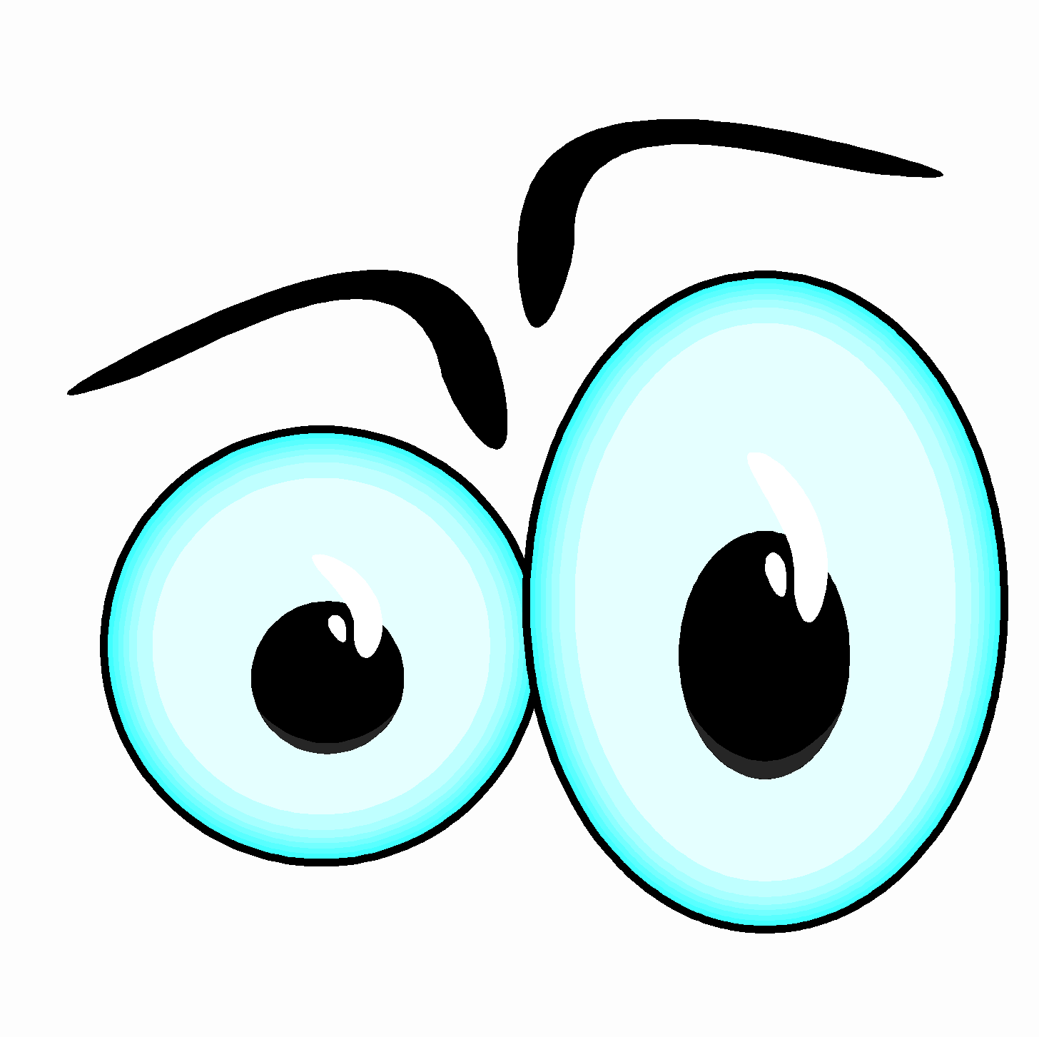 1456x1453 Eyes On You Clipart Clipart Kid 3