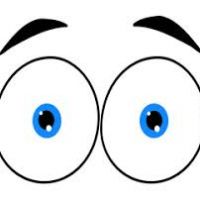 200x200 Clipart Of Eyes Looking