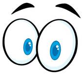 170x155 Clipart Of Cartoon Funny Eyes K7306740