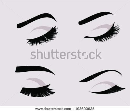 450x389 Eyelash Clipart Eyes Shut