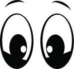 150x140 Eyes Looking Clipart