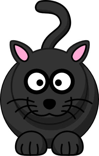 378x598 Black Cat Clip Art