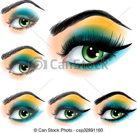 450x439 Eyelash Clipart Eyeshadow