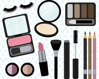 340x270 80% Off Sale Makeup Clipart Beauty Graphics Mirror Lipstick