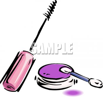 350x329 Cosmetics Mascara And Eyeshadow