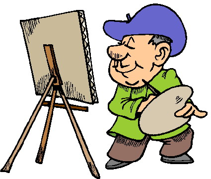 425x360 Painting Clipart Free