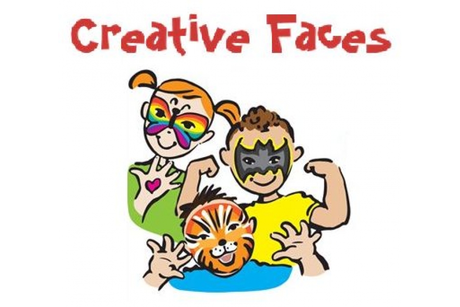 900x600 Face Painting Clip Art Cliparts