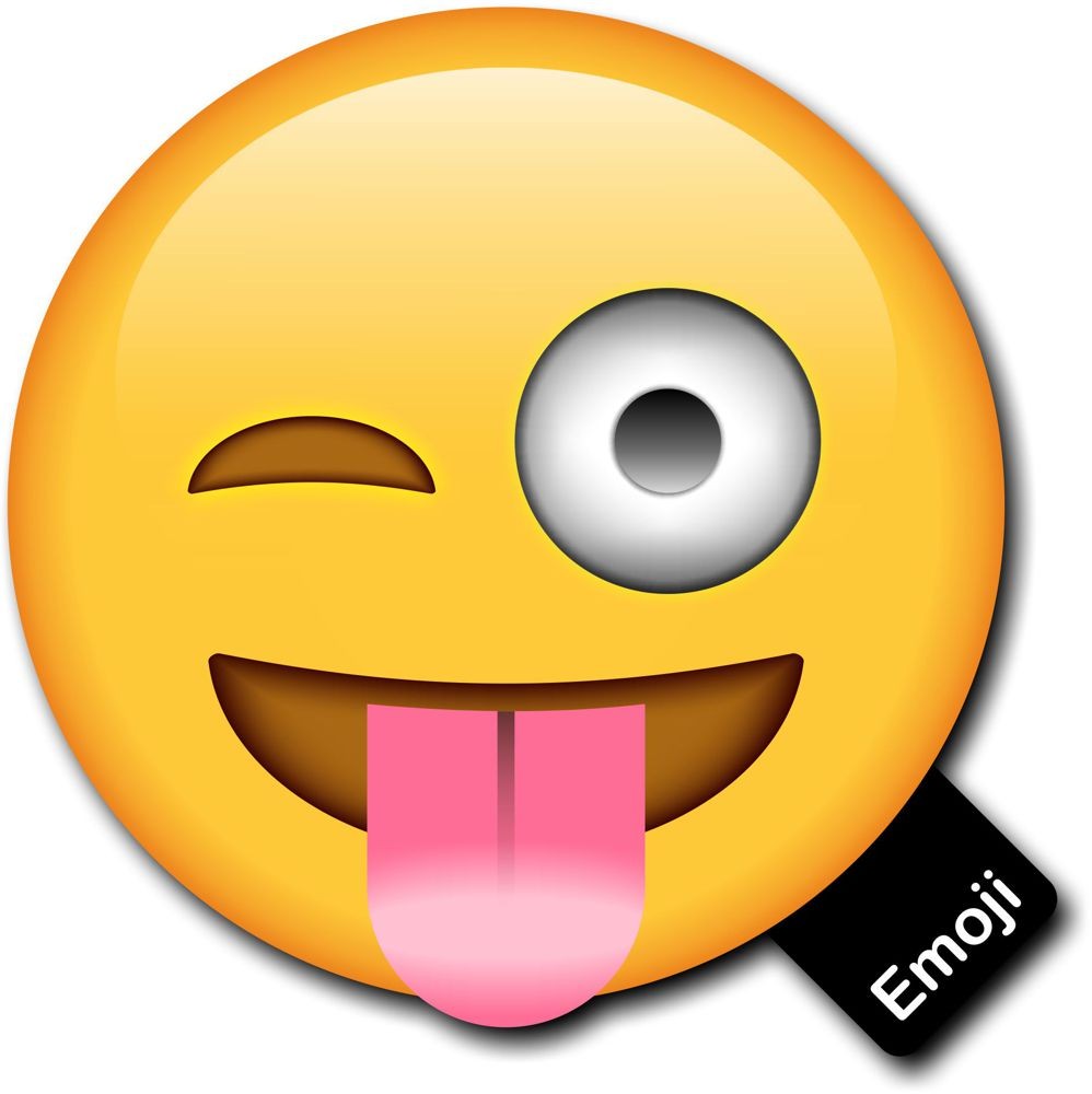 998x1000 Emoji Photo Prop Tongue Out And Cheeky Wink Photobooth Prop