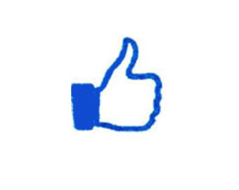 340x270 Facebook Thumbs Up Clipart