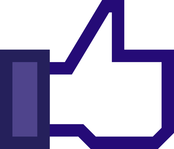 600x514 Facebook Thumbs Up Image Clipart Image