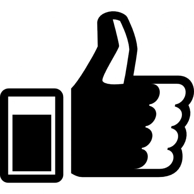626x626 Thumb Up Symbol For Facebook Icons Free Download