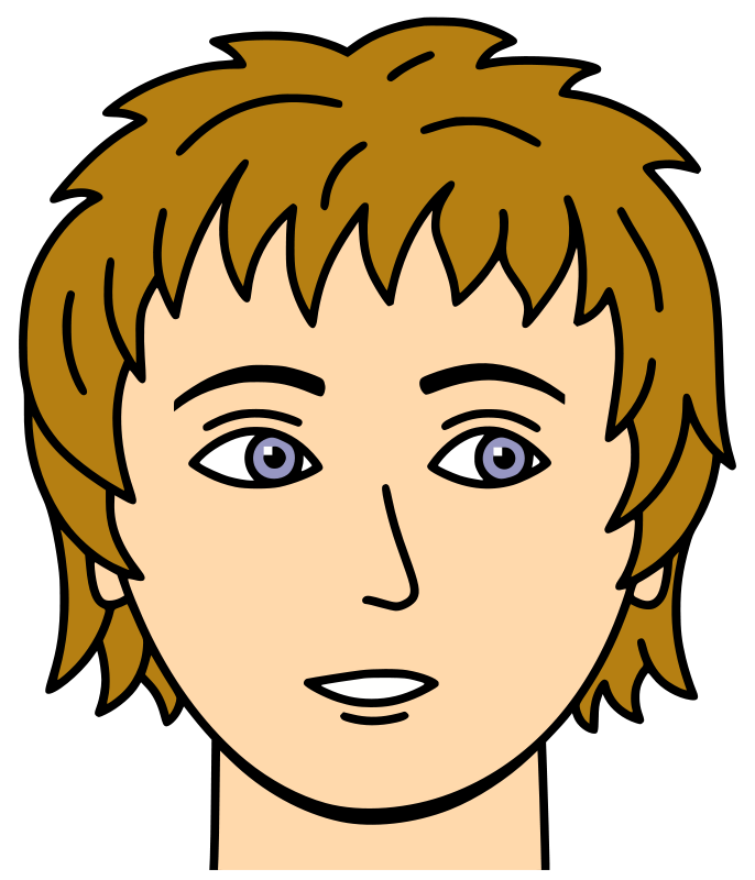 686x800 Face Clip Art Clipart Image