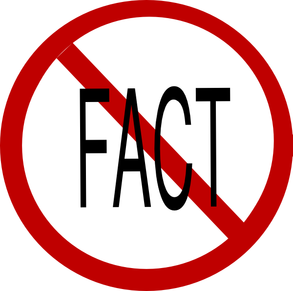 600x596 Not A Fact Clip Art