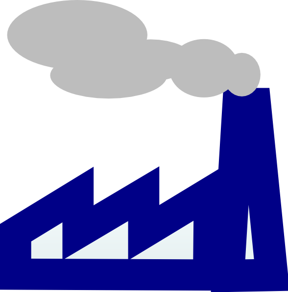 588x596 Factory Clip Art