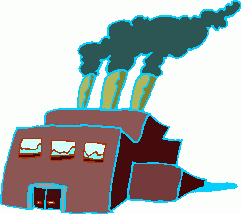 490x436 Factory Clip Art Free