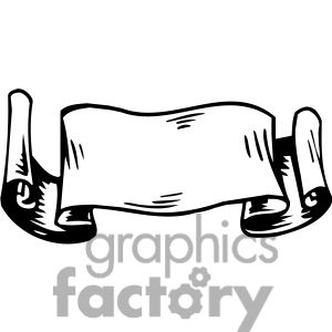 300x300 Scroll Weathered Clip Art, Pictures, Vector Clipart, Royalty Free