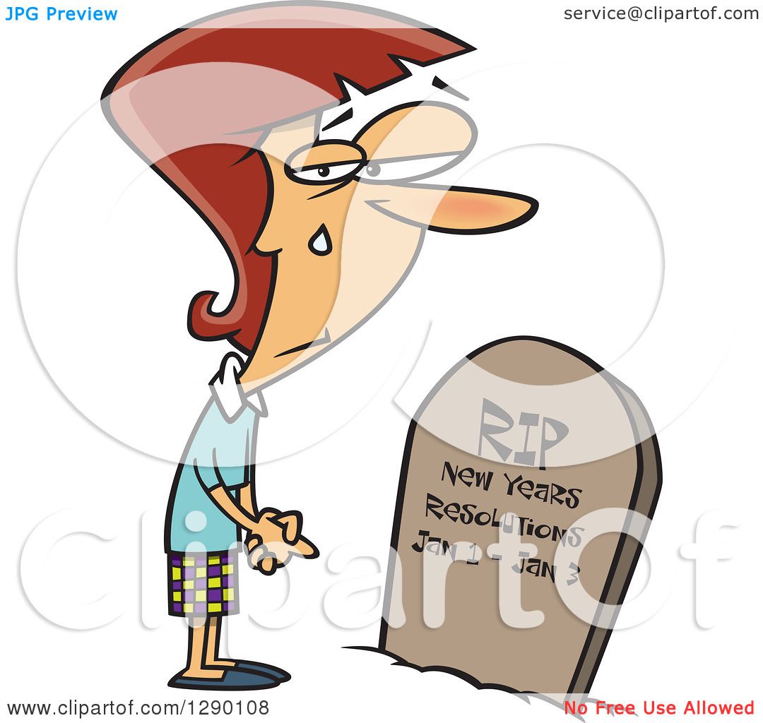 1080x1024 Cartoon Clipart Of A Caucasian Woman Mourning Over Her Failed New