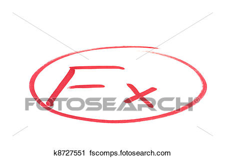 450x317 Clipart Of Failed Test