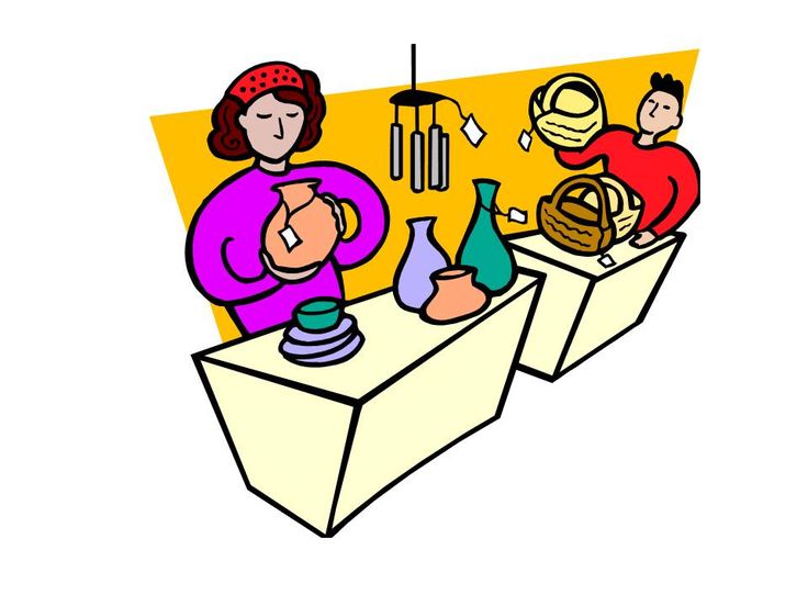 736x552 Craft Fair Cliparts