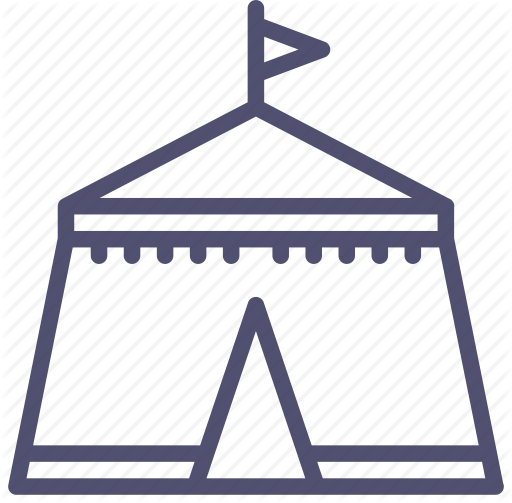 512x503 Camp, Fair, Park, Tent Icon Icon Search Engine