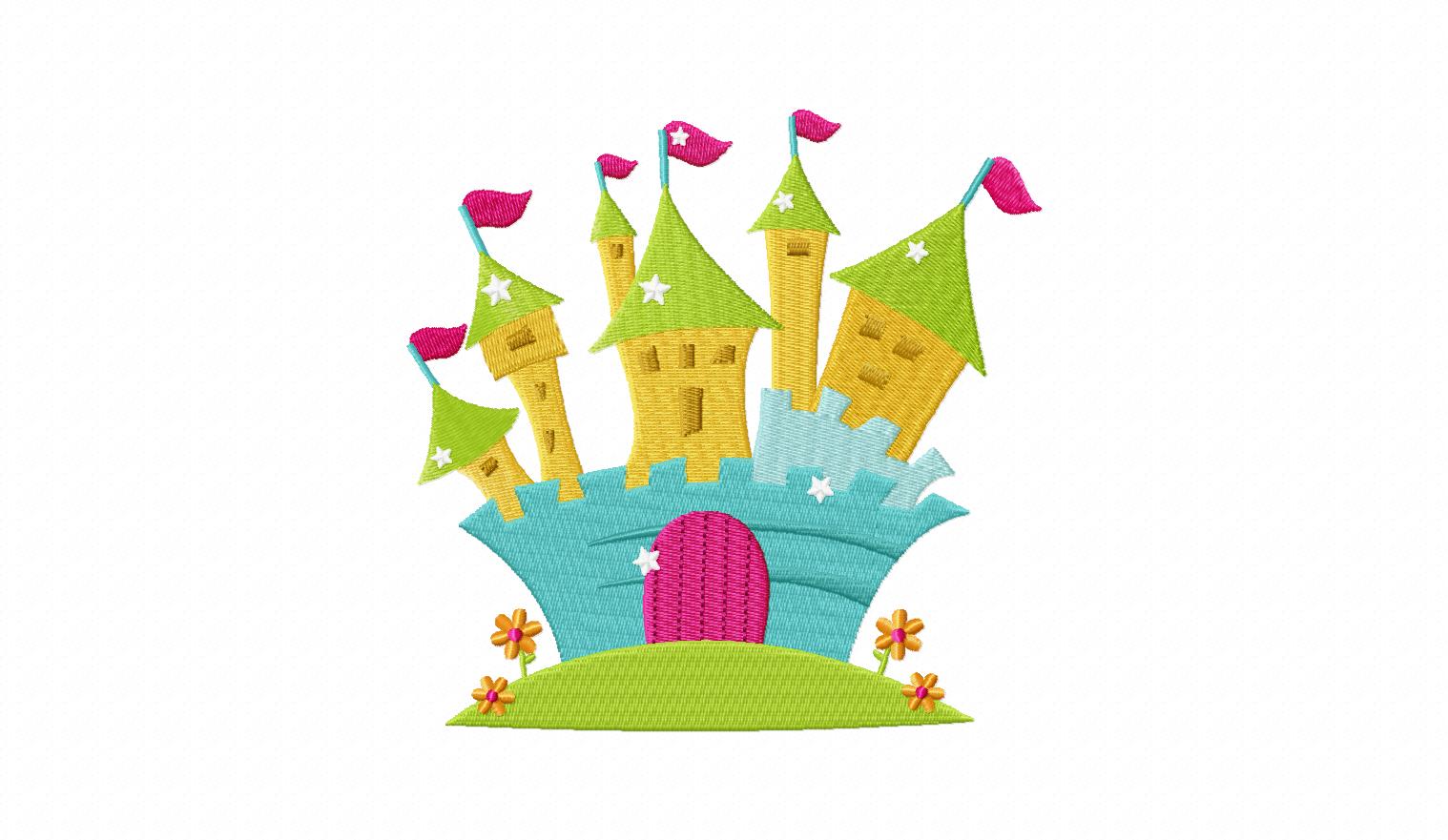 1518x881 Fairy Castle Clipart