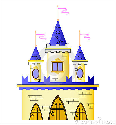 400x432 Fairy Tale Castle Clipart