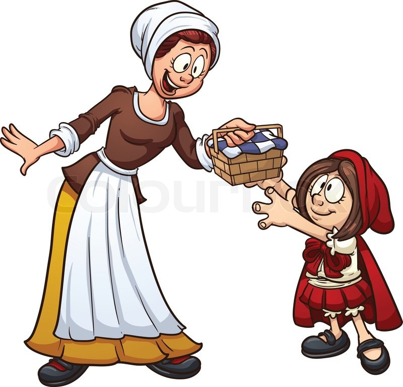 800x767 Red Riding Hood Clipart Fairytale Character