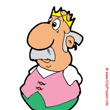350x350 Fable King Cartoon Clip Art Free